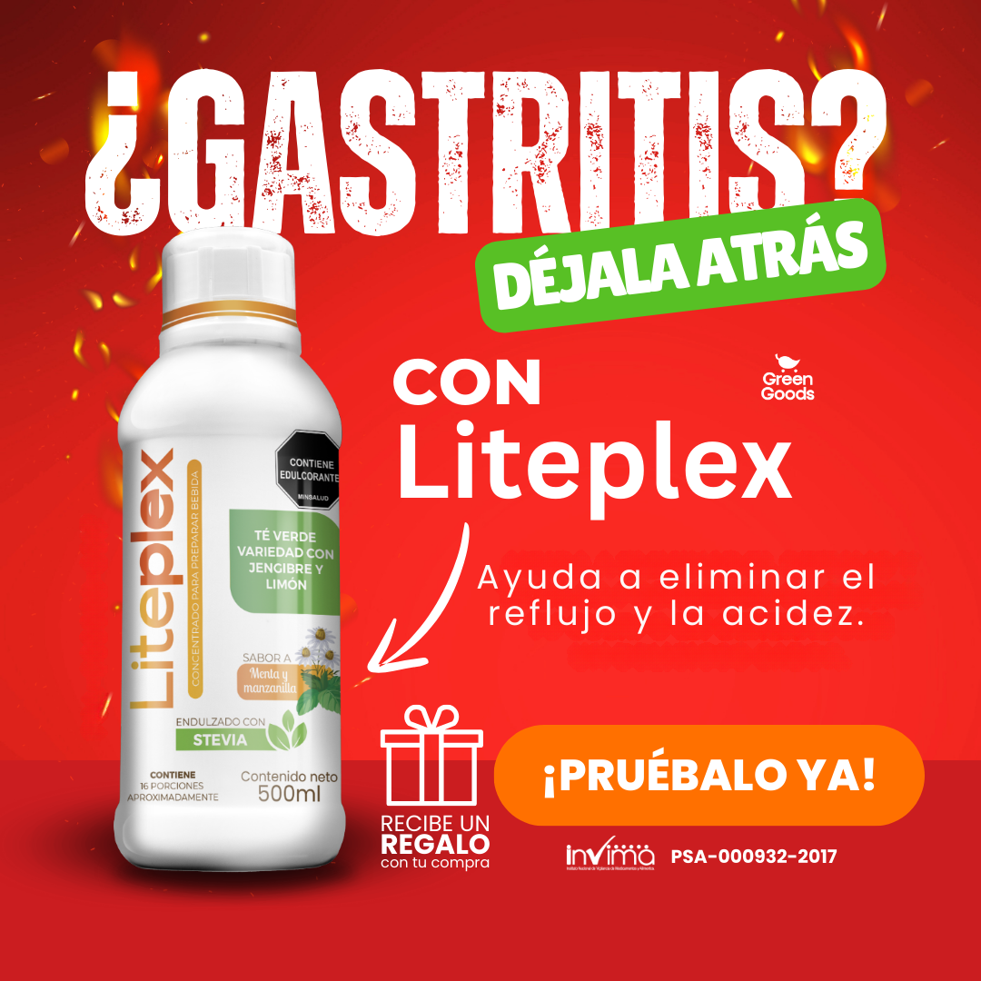 Liteplex® – Bienestar digestivo natural con respaldo Invima