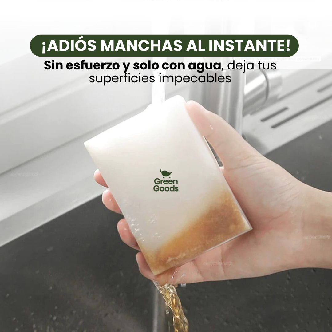 ESPONJA MÁGICA x 12 UNIDADES-LIMPIA SIN ESFUERZO 🧽🫧