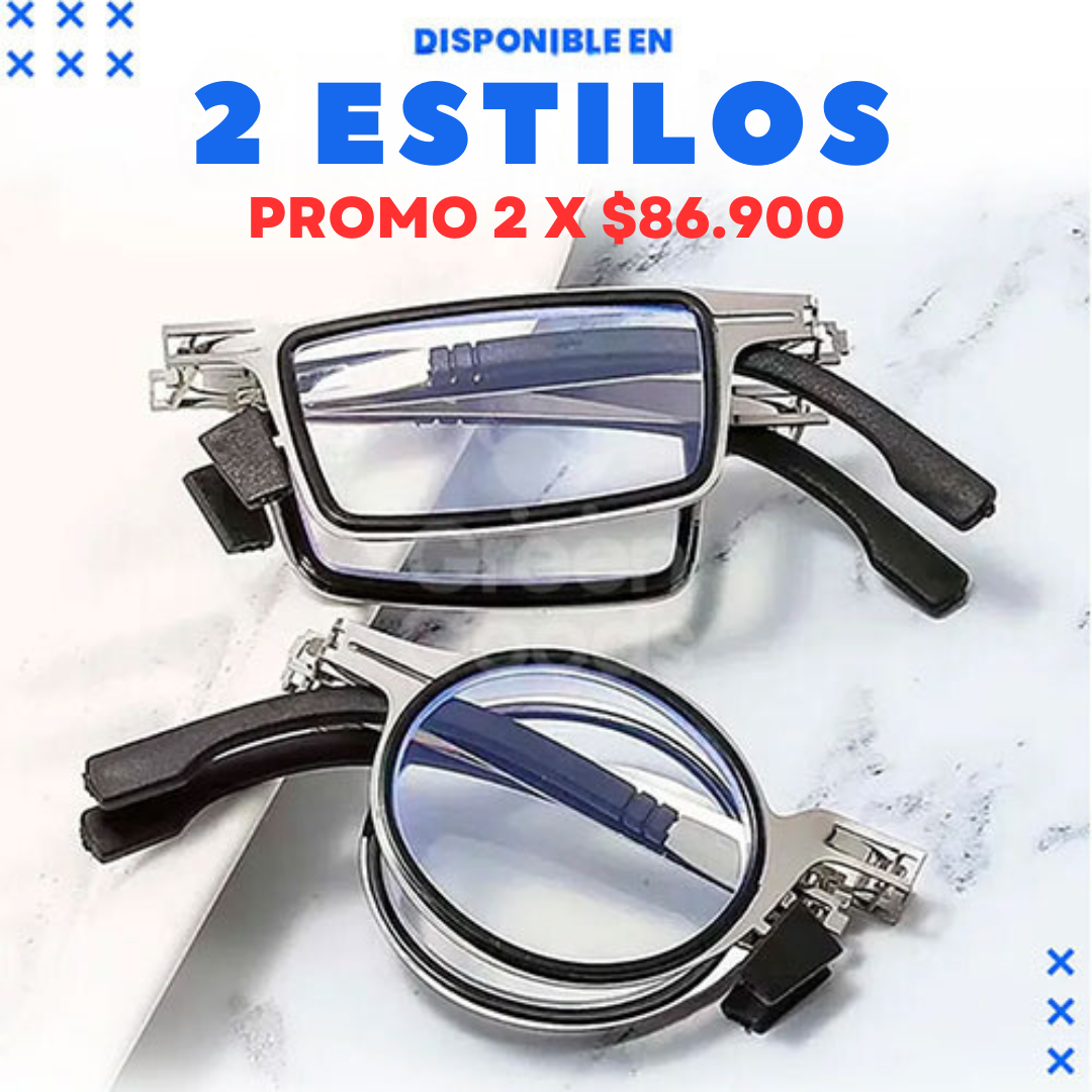 Gafas Lectura Plegables - ¡INCLUYE ESTUCHE! 🤩