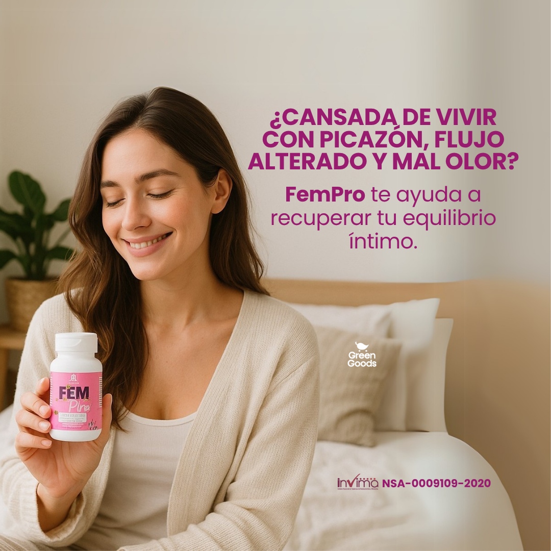 FemPro | Probióticos Femeninos para tu Bienestar Íntimo y Digestivo