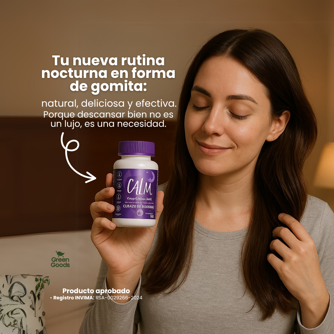 C4LM | Gomitas para Dormir Mejor y Despertar Renovado