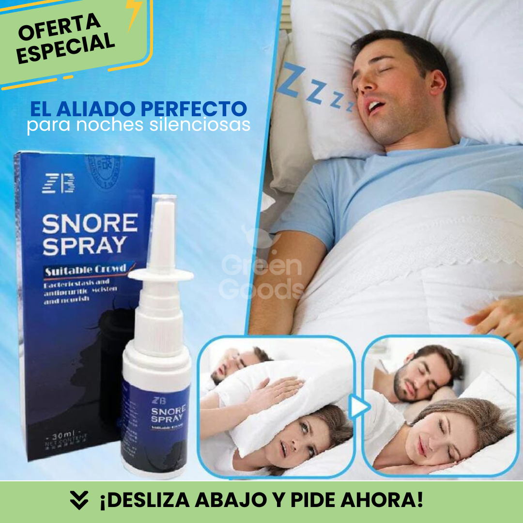 SPRAY ANTI RONQUIDOS-¡DUERME TRANQUILO! 😴