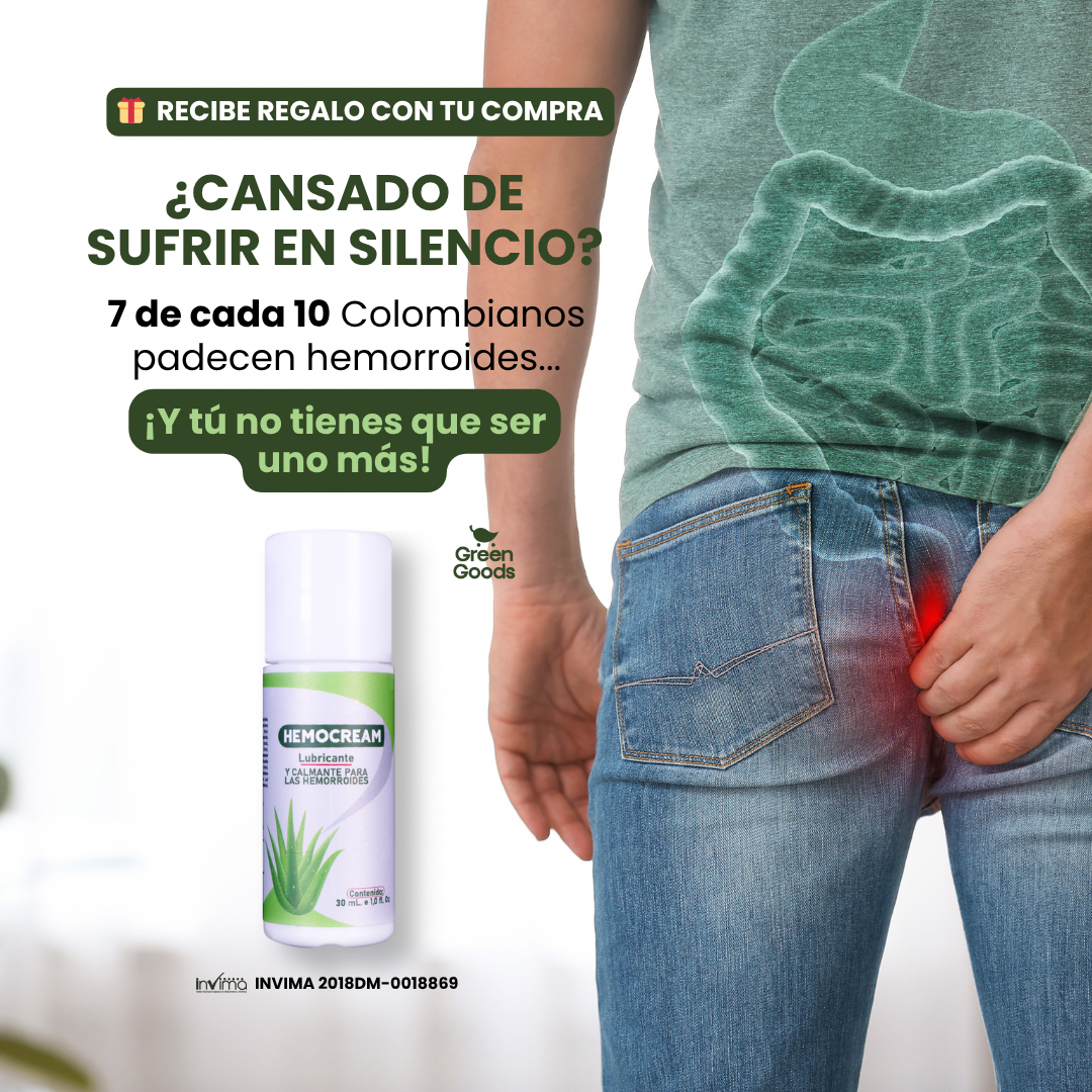 Hemocream – Alivio discreto y confiable para hemorroides