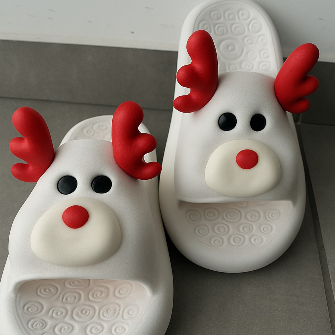 🦌 Sandalias de Reno, cómodas y divertidas 🎁