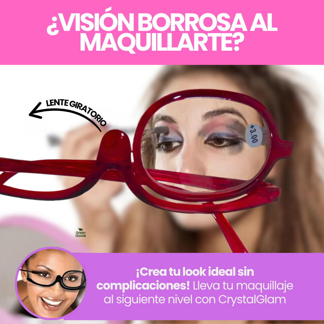 Crystal Beauty-Maquíllate con precisión aunque no veas bien de cerca