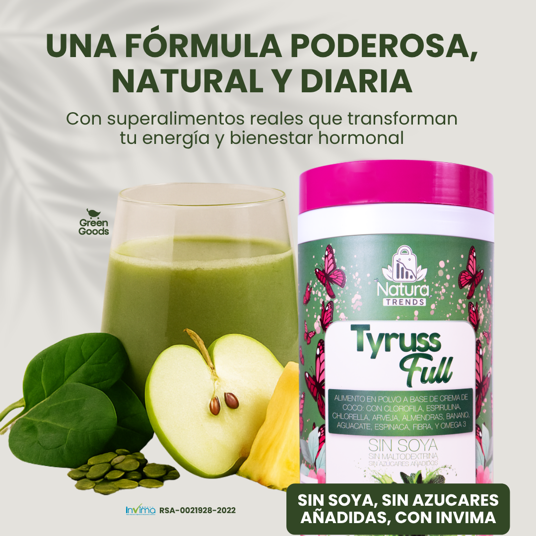 Tyruss Full | Nutrición completa para mujeres en menopausia