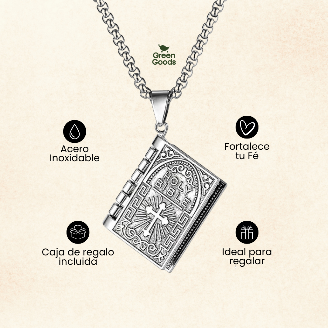 Collar Grabado con El Padre Nuestro – Lleva tu Fé siempre contigo