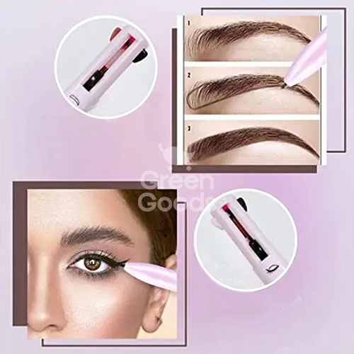 LÁPIZ MAQUILLAJE 4 EN 1 + CURSO VIRTUAL DE MAQUILLAJE GRATIS 🤩