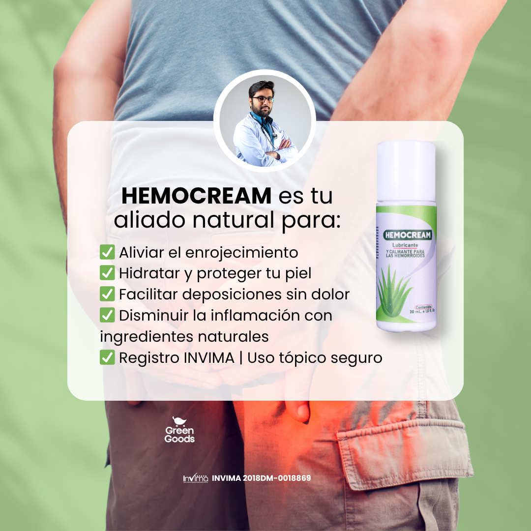Hemocream – Alivio discreto y confiable para hemorroides