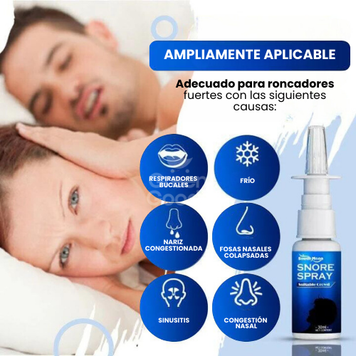 SPRAY ANTI RONQUIDOS-¡DUERME TRANQUILO! 😴