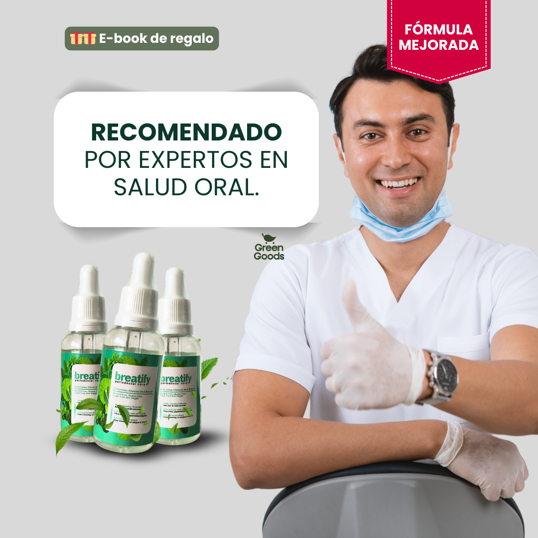 Breatify| Dile adiós al mal aliento con nuestra fórmula mejorada