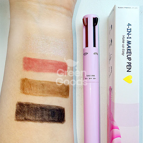 LÁPIZ MAQUILLAJE 4 EN 1 + CURSO VIRTUAL DE MAQUILLAJE GRATIS 🤩