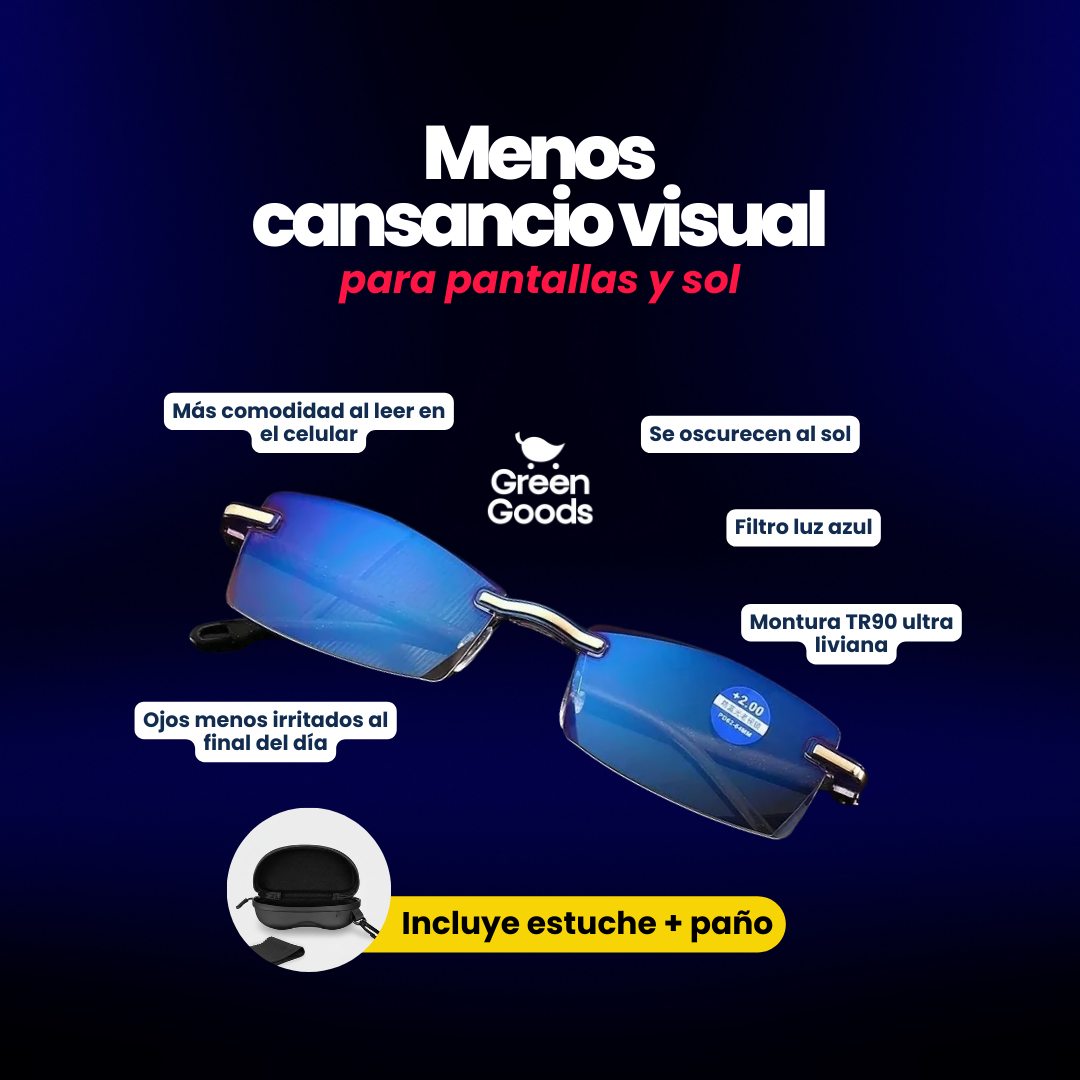 Gafas Optilux TR90™ Fotocromáticas – Ojos más descansados y look premium