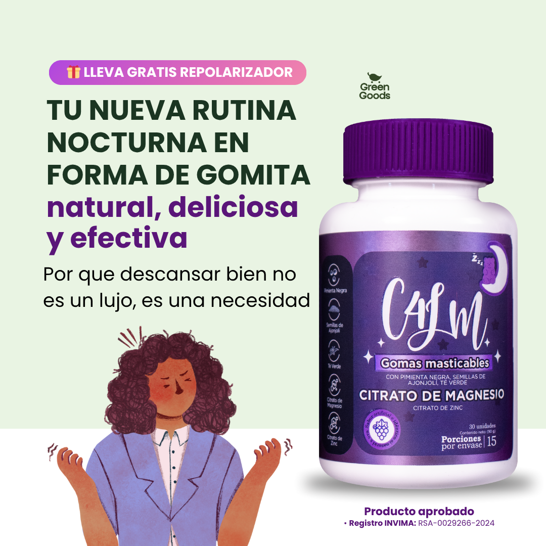 C4LM | Gomitas para Dormir Mejor y Despertar Renovado