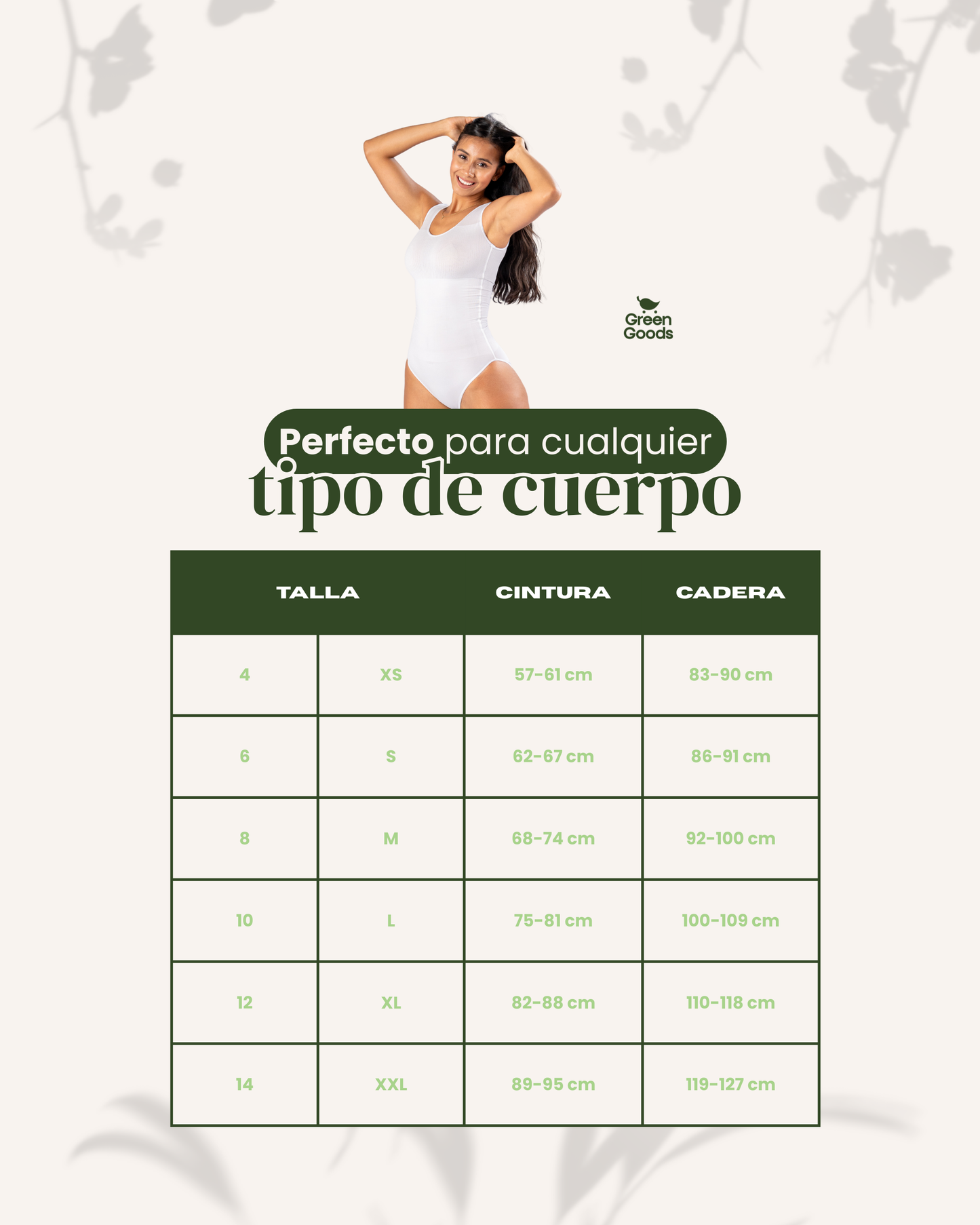 Body de Compresión: Silueta definida, comodidad total