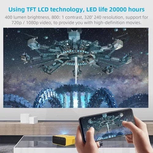 Tienda encarGO! Tecnologia Mini Proyector YT500