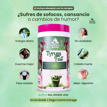 Tyruss Full | Nutrición completa para mujeres en menopausia