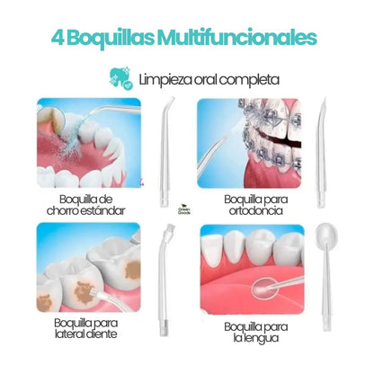 Tus dientes más blancos - Irrigador Eléctrico Bucal