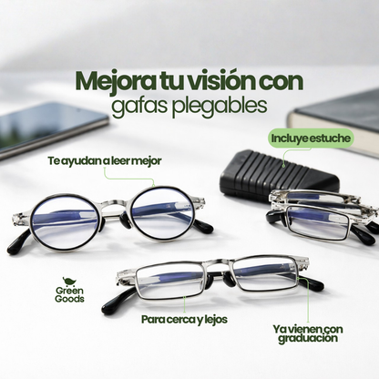 Vision-Pro™-Mejora tu visión con gafas plegables