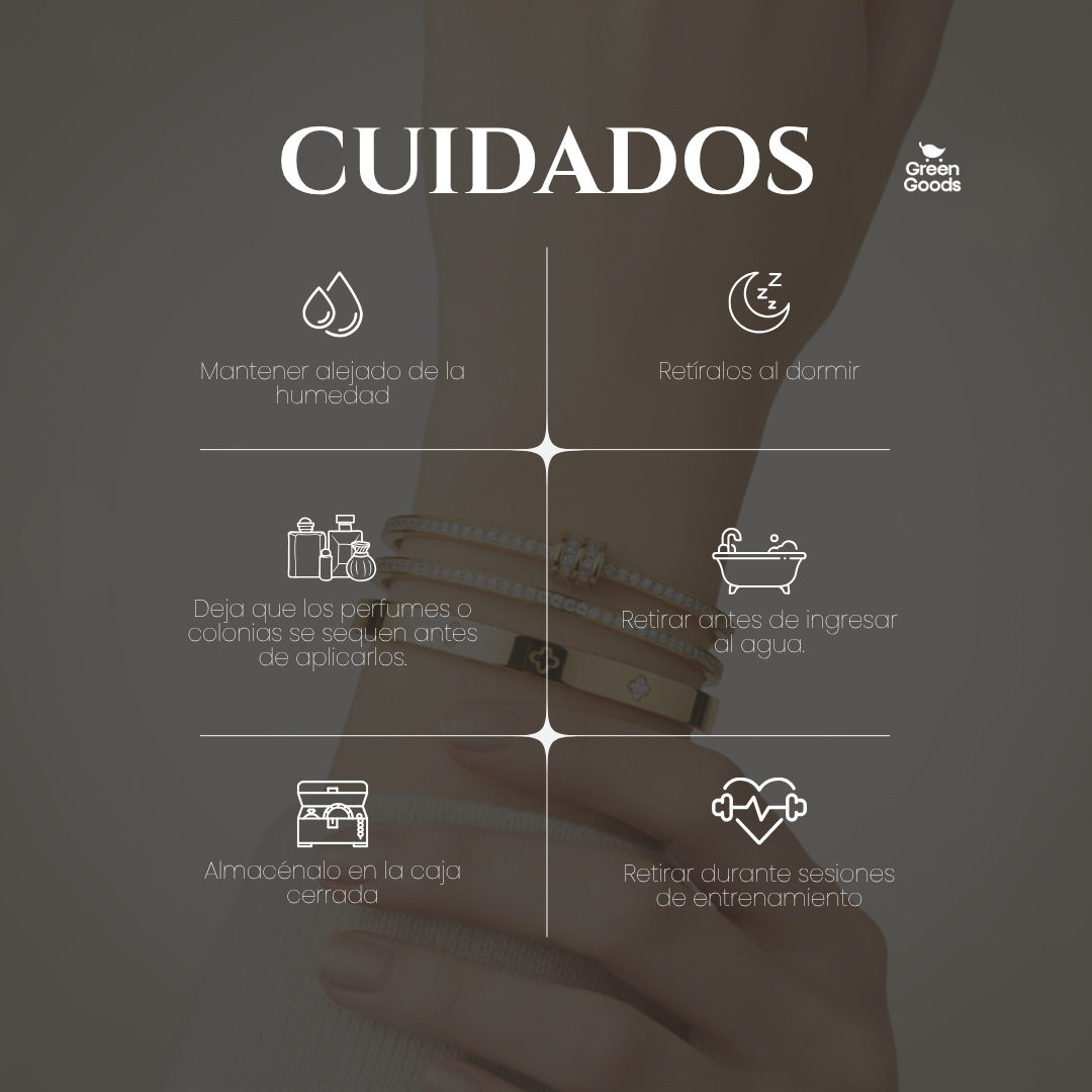 Set de 3 Pulseras Tipo Cartier – Incluye Caja de Regalo