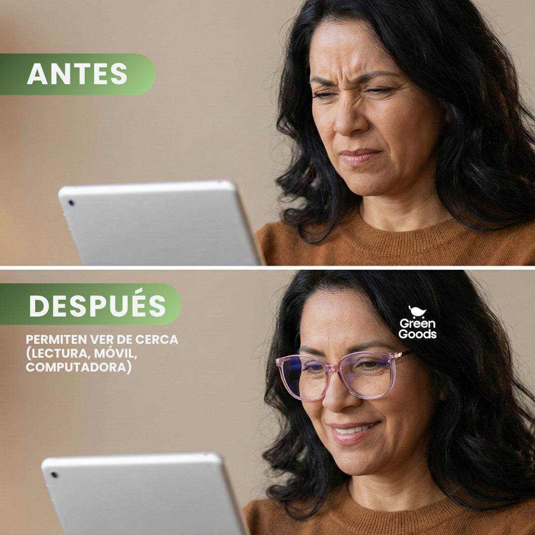 Gafas Fashion Pro-Vision™- Tus ojos sin Cansancio y luciendo Bien ¡𝐂𝐨𝐧 𝐄𝐬𝐭𝐮𝐜𝐡𝐞 𝐝𝐞 𝐑𝐞𝐠𝐚𝐥𝐨!
