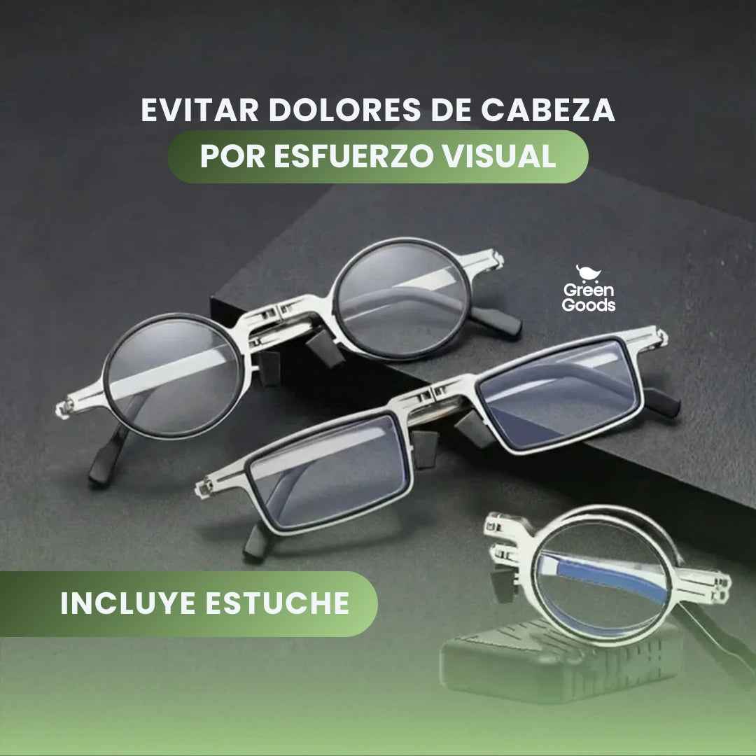 Gafas Plegables Pro-Vision™-Visión sin Cansancio  ¡𝐂𝐨𝐧 𝐄𝐬𝐭𝐮𝐜𝐡𝐞 𝐝𝐞 𝐑𝐞𝐠𝐚𝐥𝐨!
