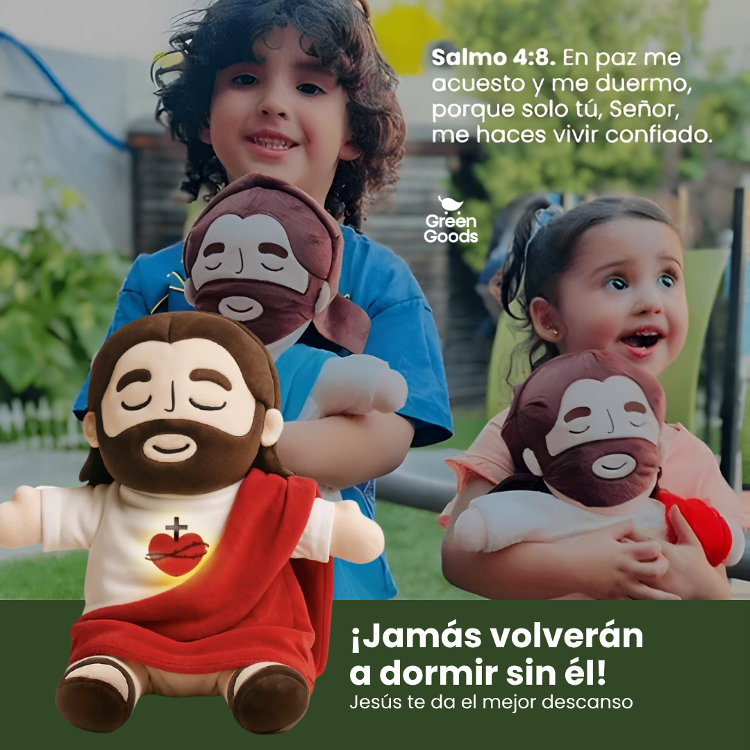 Jesús Respira: Un abrazo de fe y calma en forma de peluche
