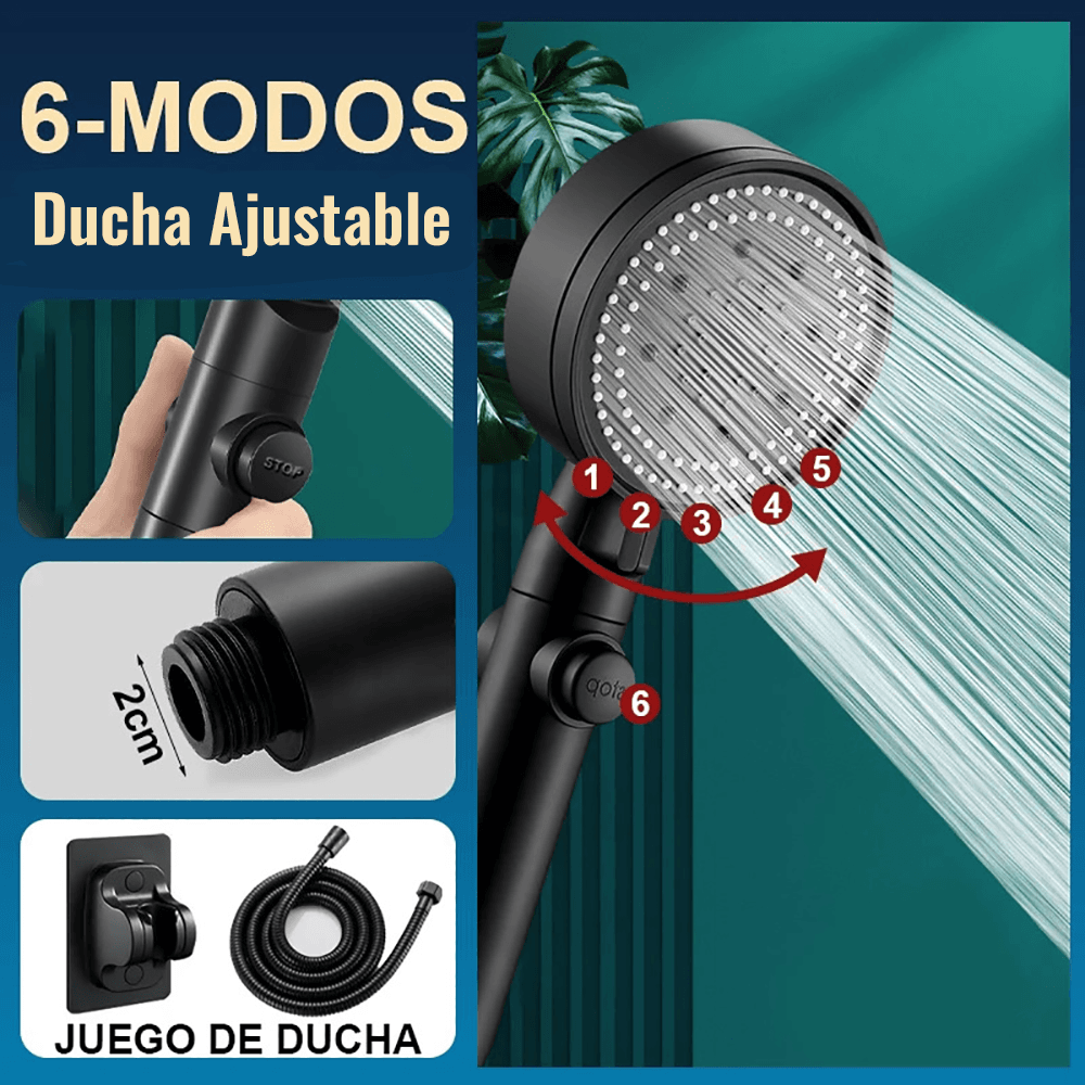 Cabezal de ducha Multifuncional PREMIUM 🚿