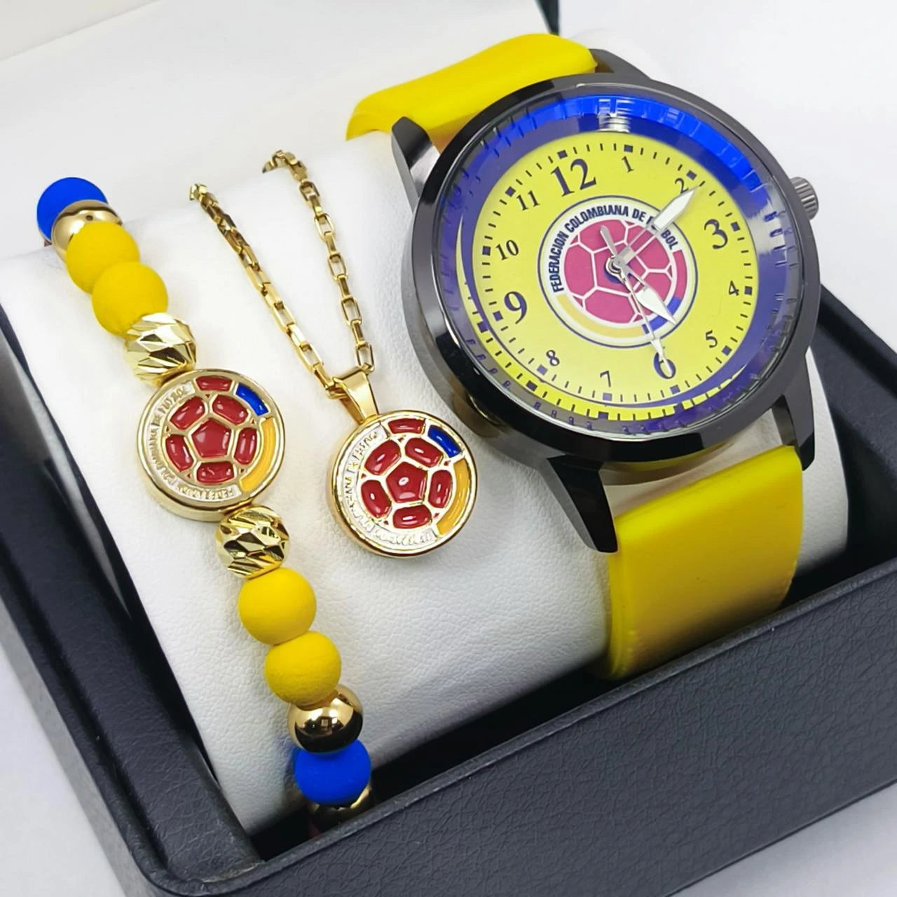 Combo Selección Colombia: Reloj+Collar+Manilla