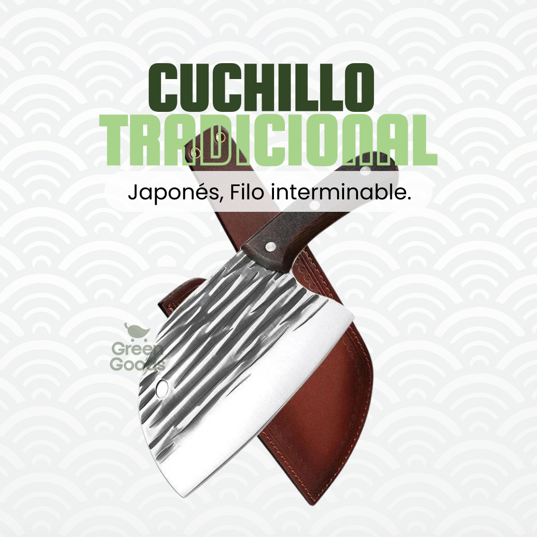 CUCHILLO JAPONÉS🔪-FILO INTERMINABLE ¡CURSO DE COCINA GRATIS! 🤩