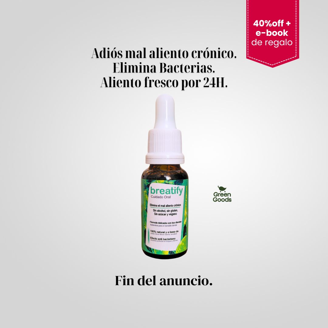 Breatify Green Goods-¡Dile adiós al mal aliento y recibe un regalo exclusivo!