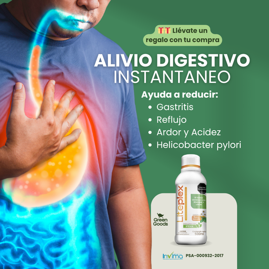 Liteplex® – Bienestar digestivo natural con respaldo Invima