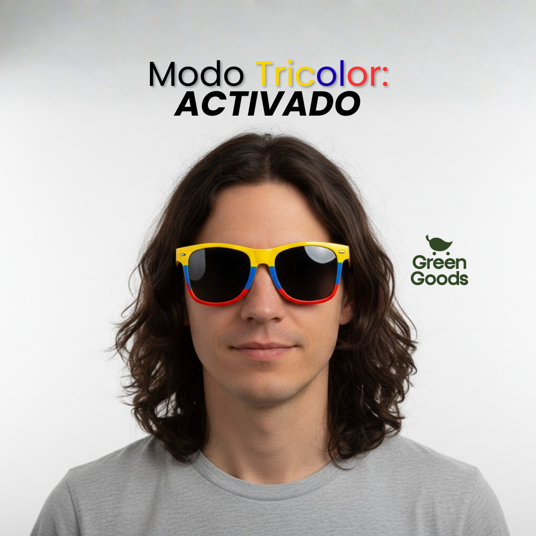Gafas Tricolor - Edición Especial: Lentes de Color
