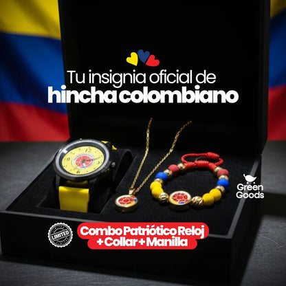 Combo Selección Colombia: Reloj+Collar+Manilla
