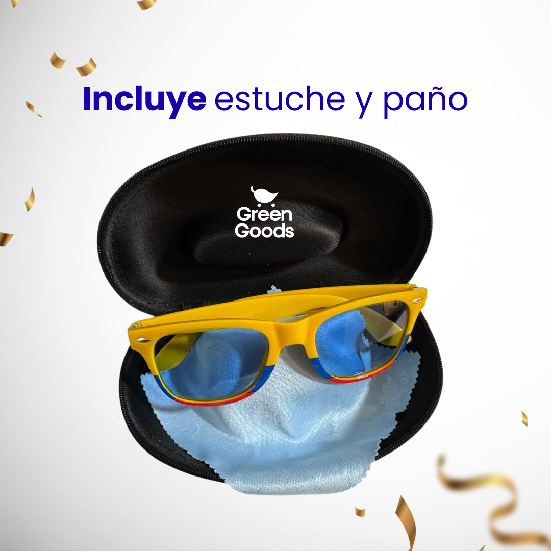 Gafas Tricolor - Edición Especial: Lentes de Color