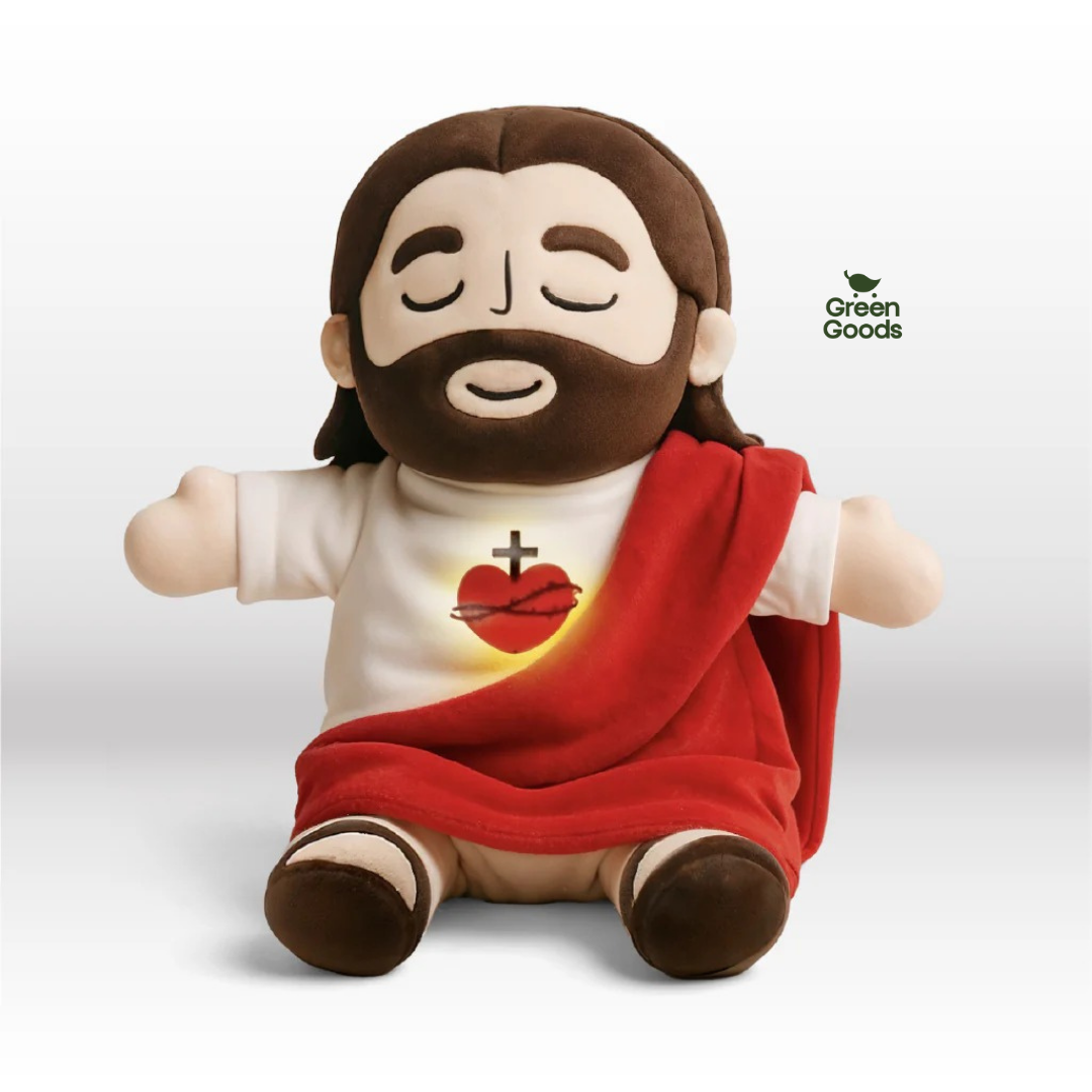Jesús Respira: Un abrazo de fe y calma en forma de peluche