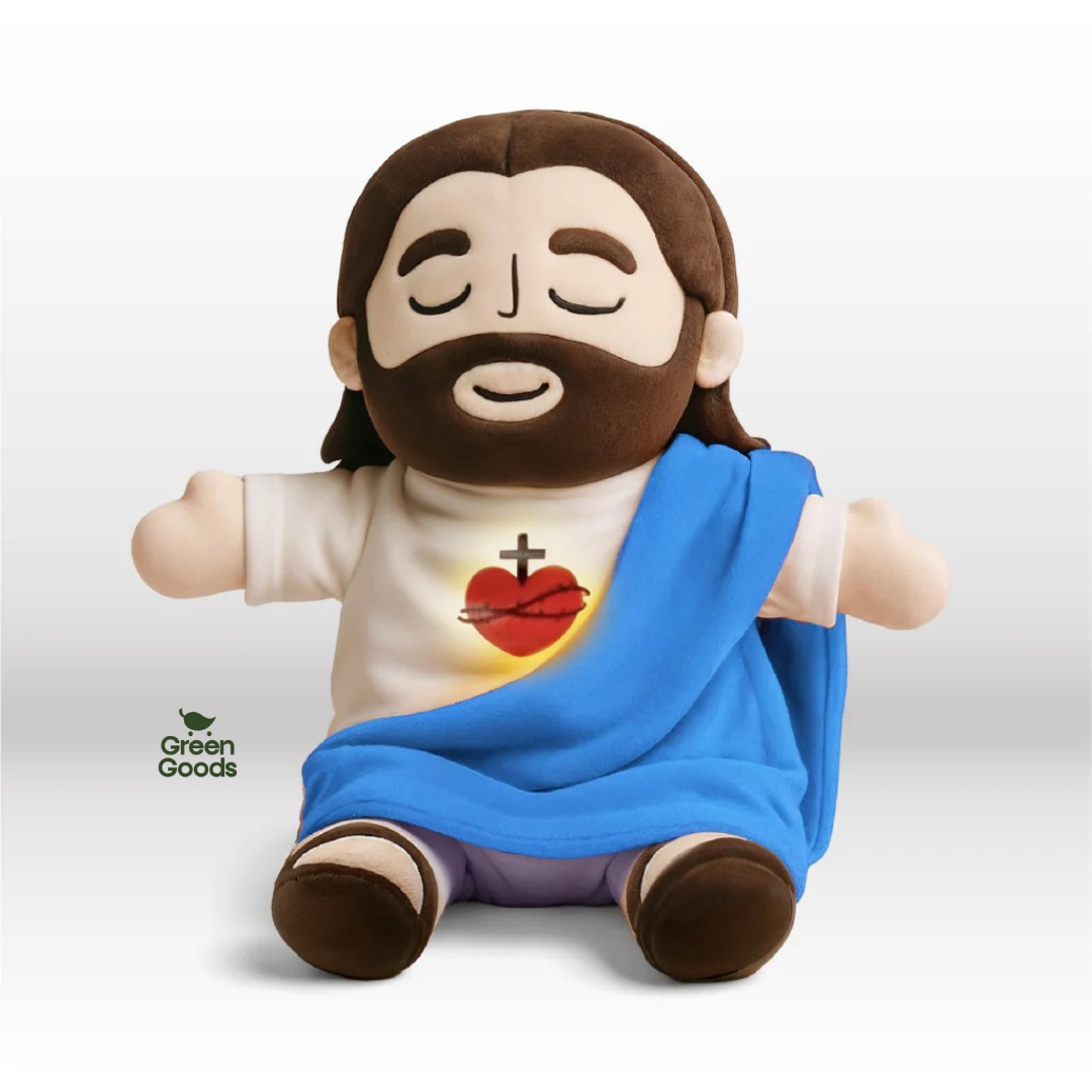 Jesús Respira: Un abrazo de fe y calma en forma de peluche