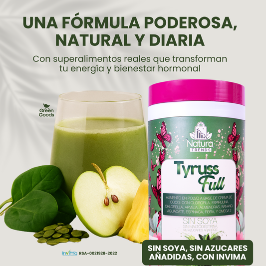 Tyruss Full | Nutrición completa para mujeres en menopausia