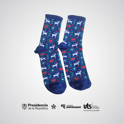 PACK MEDIAS 4 PARES NAVIDAD  POR TAN SOLO $87.900🎄🧦🎁 PARA TI Y PARA REGALAR