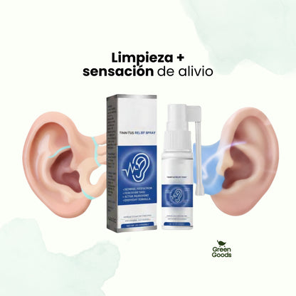 TinniDrop™ Spray Limpiador de Oído – Cuidado Auditivo Natural