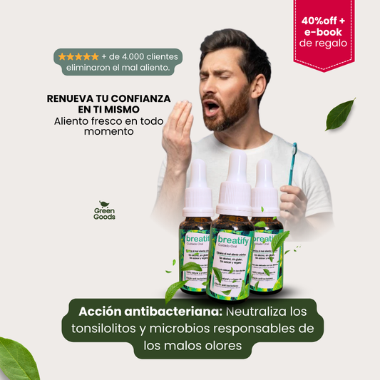 Breatify Green Goods-¡Dile adiós al mal aliento y recibe un regalo exclusivo!