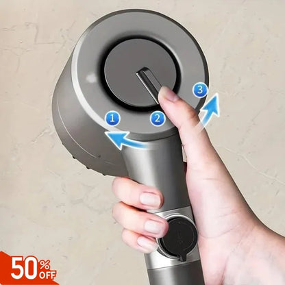 CABEZAL DE DUCHA MULTIFUNCIONAL - ¡SPA EN CASA! 🚿