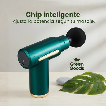 Pistola masajeadora inalámbrica - Alivio muscular profundo en minutos