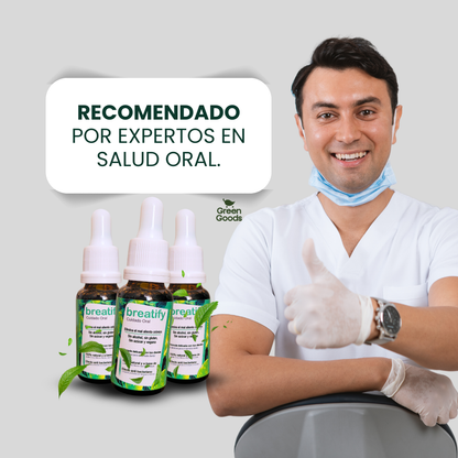 Breatify™ Green Goods | Aliento Fresco y Confianza al Hablar