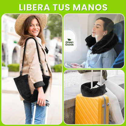 Cojín Rellenable para Viajes-Solución 2 en 1 🧳🔝
