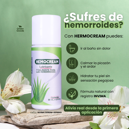 Hemocream – Alivio discreto y confiable para hemorroides