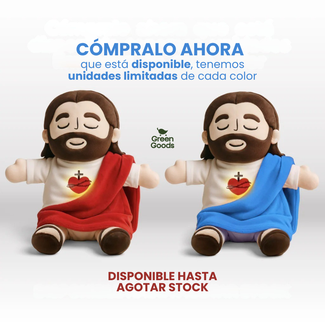 Jesús Respira: Un abrazo de fe y calma en forma de peluche