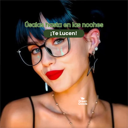 Gafas Fashion Pro-Vision™- Tus ojos sin Cansancio y luciendo Bien ¡𝐂𝐨𝐧 𝐄𝐬𝐭𝐮𝐜𝐡𝐞 𝐝𝐞 𝐑𝐞𝐠𝐚𝐥𝐨!