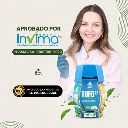 TUFOff® – El dulce sin azúcar que elimina el mal aliento en minutos.