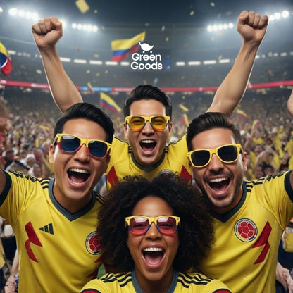 Gafas Tricolor - Edición Especial: Lentes de Color